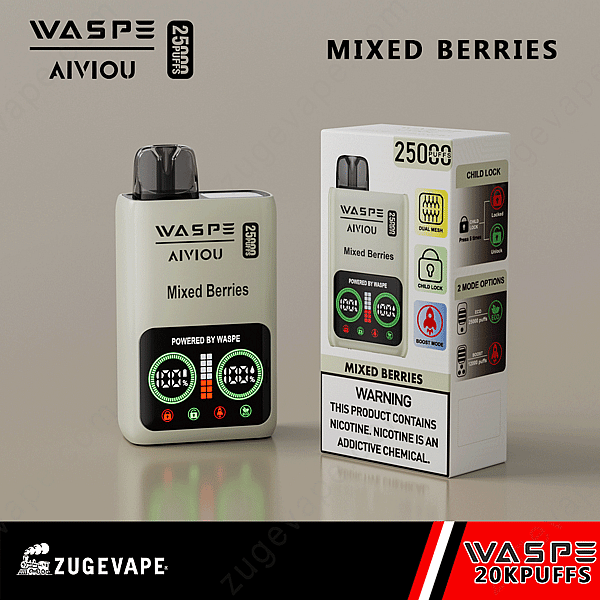Waspe 25000 Puffs Mixed-Berries