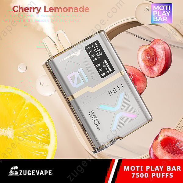 Moti Play Bar 7500 Puffs Cherry-Lemonade