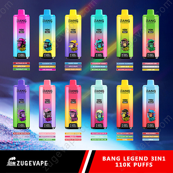Bang Legend 110K Systèmes de Saveurs