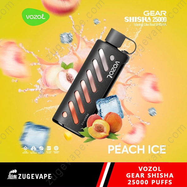 Vozol Gear Shisha 25000 Puffs 25k Disposable Vape