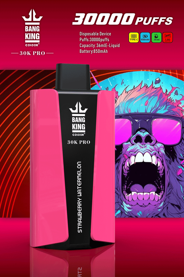 Bang King 30000 PRO Disposable Vape 30k Puffs - ZugeVape