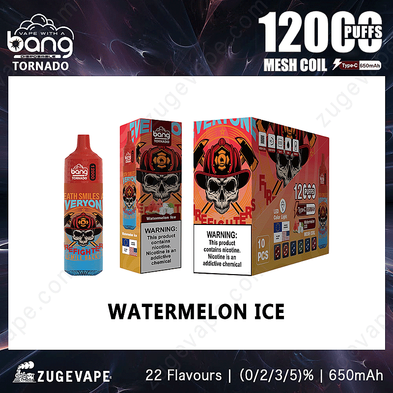Bang Tornado 12000 bocanadas Sandía-Hielo