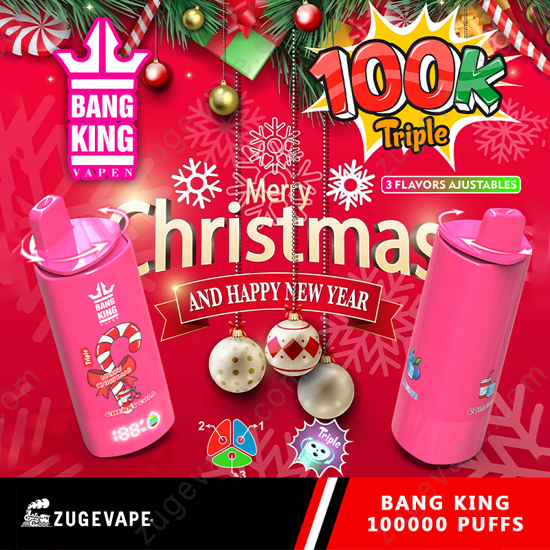 Bang King Triple 100K パフ クリスマス スペシャル – 3 In 1